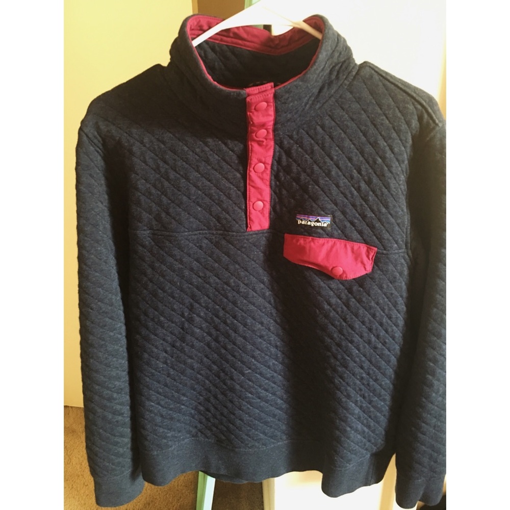 Patagonia Organic Cotton Quilted Snap-T Pullover